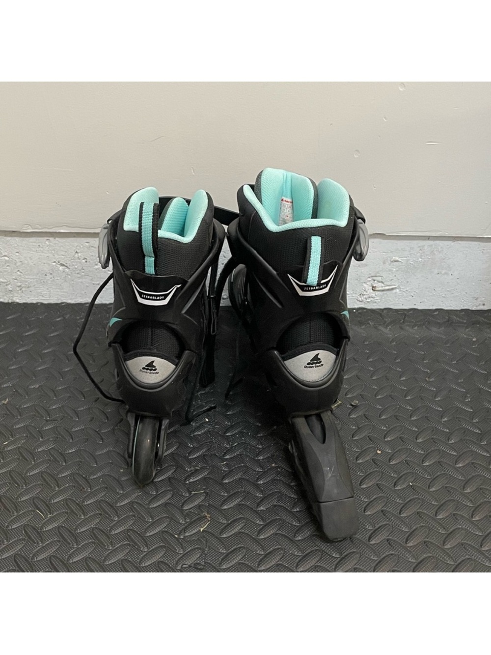 Rollerblade Women's Inline Skate - Black with Light Teal Accents - Picture 11 of 14